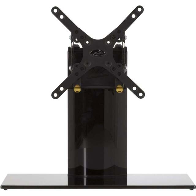 AVF Universal Black Adjustable Tilt Table Top TV Stand - AVF Group Ltd - Wilko - image 1