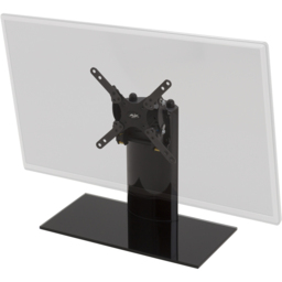 AVF Universal Black Adjustable Tilt Table Top TV Stand - AVF Group Ltd - Wilko - thumbnail 3