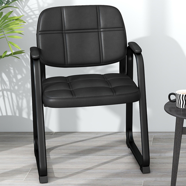 Costway Set of 4 Black Office Chair - Wilko - image 1
