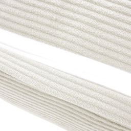 Living and Home Beige and White Soft Corduroy Cushion 53 x 80cm - Size: 15 x 80 x 53cm - Beige White - Wilko - thumbnail 7