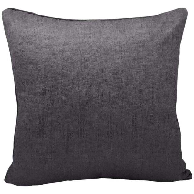 Intimates Westwood Charcoal Filled Cushion 43 x 43cm 2 Pack - Grey - Wilko - image 1