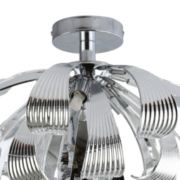 Milan Ceiling Fitting Chrome - Wilko - thumbnail 6
