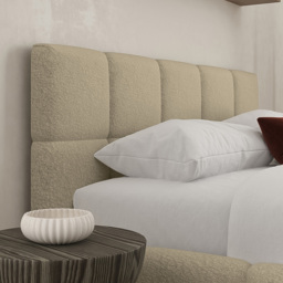 DS Living Ovella Super King Size Latte Cubed Ottoman Bed - Brown - Wilko - thumbnail 5