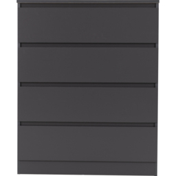 Seconique Malvern 4 Drawer Grey Chest of Drawers - Wilko - thumbnail 4