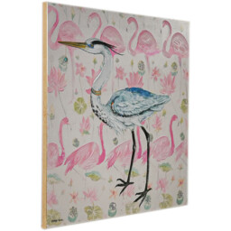 Kathryn White Wading Birds Canvas - Wilko - thumbnail 3