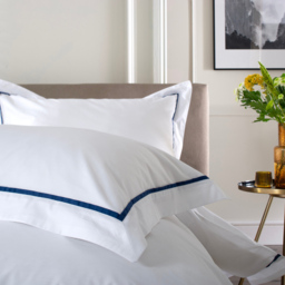 The Lyndon Company Hampstead King Size Blue Duvet Set - Wilko - thumbnail 3