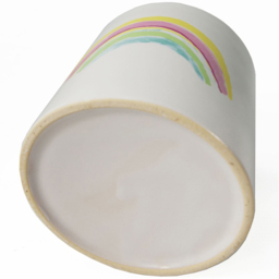 Botanik Multicolour Rainbow Ceramic Planter 12cm - Size: 12 x 12 x 12cm - Pink - Wilko - thumbnail 4