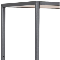 Florence Seaford 5 Shelf Oak and Black Metal Bookcase - Furniture To Go - Wilko - thumbnail 6
