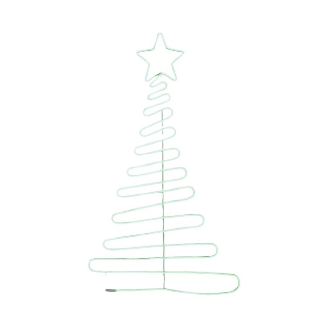 Tree Neon Rope Light Green - Wilko - image 1