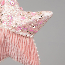 Shatchi Baby Pink Star Ornament 3 Pack - Size: 24.2 x 22.4 x 7cm - Wilko - thumbnail 4