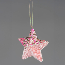 Shatchi Baby Pink Star Ornament 3 Pack - Size: 24.2 x 22.4 x 7cm - Wilko - thumbnail 3