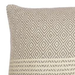 Rapport Home Rona Natural Cushion Cover 43 x 43cm - Cream - Wilko - thumbnail 3