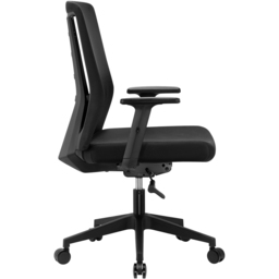 TTAP Oxford Black Mesh Swivel Office Chair - Size: 105 x 60 x 60cm - Wilko - thumbnail 6