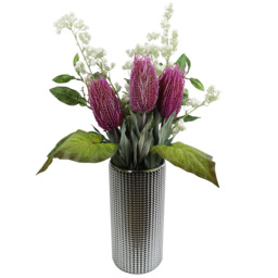 Leaf White Gypsophila Artificial Stem 85cm 6 Pack - Size: 85 x 12 x 12cm - Wilko - thumbnail 3