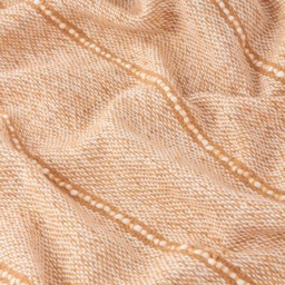 Yard Hedon Cream Linear Stripe Woven Throw 130 x 180cm - Wilko - thumbnail 3