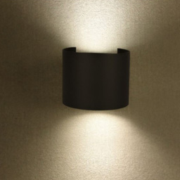 V-TAC Black Round Up and Down Cool White LED Outdoor Wall Light - Size: 11.5 x 14 x 10cm - Wilko - thumbnail 3