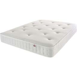 Aspire Pocket+ Single True Hybrid Natural and Memory Mattress - White - Aspire Beds - Wilko