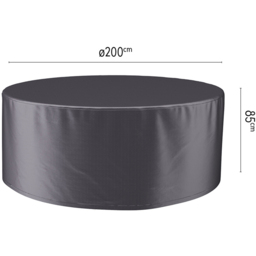 Platinum AeroCover Waterproof Patio Set Cover 85 x 200 x 200cm - Grey - Wilko - thumbnail 7