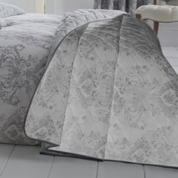 Bellissimo Home King Size Grey Toile Duvet Set - Multi - Wilko - thumbnail 4