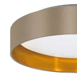 EGLO Maserlo Cappuccino Ceiling Light - Size: 9 x 38 x 9cm - White - Wilko - thumbnail 4