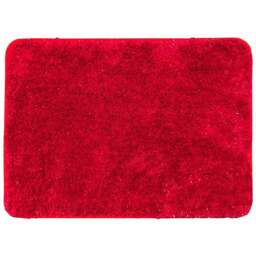 Allure Bath Fashions Sparkle Bling Red Non Slip Bath Mat 40 x 60cm - Size: 40 x 60 x 1cm - Wilko