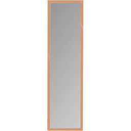 Single Metallic Over Door Mirror 123.8 x 33.8cm in Assorted styles - Size: 124 x 34cm - The Port. Co Gallery - Wilko - thumbnail 5