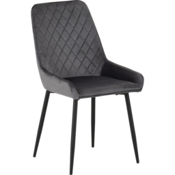 Seconique Quebec Medium Oak Effect Straight Edge 4 Seater Avery Dining Set Grey - Wilko - thumbnail 5