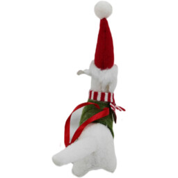 Hanging Christmas Dog Decoration Multicolour - Santa's Chalet - Wilko - thumbnail 6