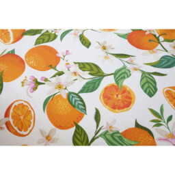 Seville Duvet Cover and Pillowcase Set - Orange/Double - Wilko - thumbnail 6