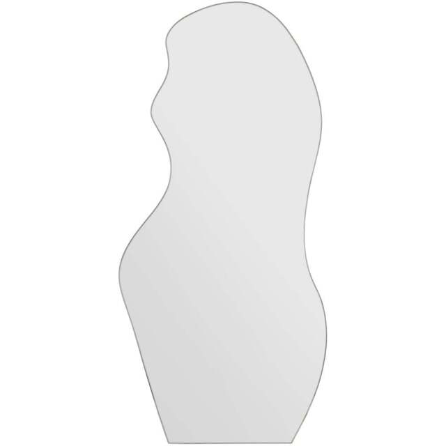 MirrorOutlet The Lacuna Frameless Pond Wall Mirror 170 x 80cm - Clear - Wilko - image 1