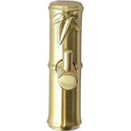 Bamboo Robe Hook Gold - Wilko - thumbnail 3