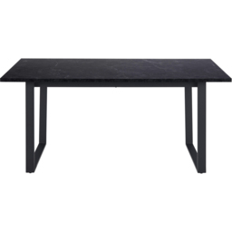Florence Amble 6 Seater Dining Table Black - Furniture To Go - Wilko - thumbnail 3