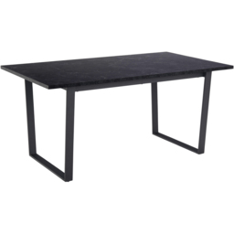 Florence Amble 6 Seater Dining Table Black - Furniture To Go - Wilko - thumbnail 4