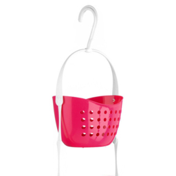 Premier Housewares 3 Tier Hot Pink Shower Caddy - Size: 23 x 17 x 83cm - Wilko - thumbnail 3