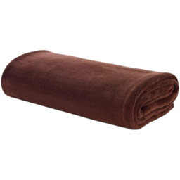 Deyongs Cocoa Snuggle Touch Throw 140 x 180cm - Brown - Wilko - thumbnail 1