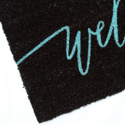 Coco & Coir Neon Life Coir Door Mat 45 x 75cm - n/a - Coco & Coir ® - Wilko - thumbnail 4