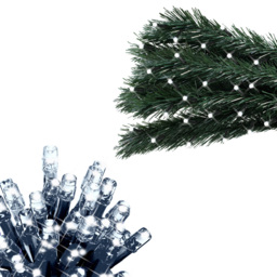 The Christmas Workshop 600 White LED String Light - Wilko - thumbnail 4
