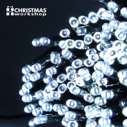 The Christmas Workshop 600 White LED String Light - Wilko - thumbnail 5