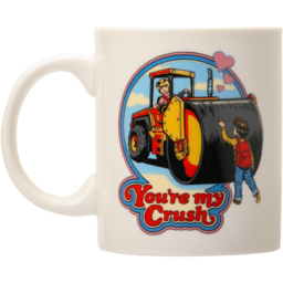 Steve Rhodes You're My Crush Rose and Vanilla Scented Candle with White Mug - Size: 12 x 11.5 x 11.5cm - Wilko - thumbnail 4
