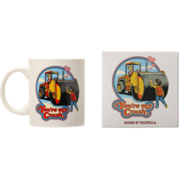 Steve Rhodes You're My Crush Rose and Vanilla Scented Candle with White Mug - Size: 12 x 11.5 x 11.5cm - Wilko - thumbnail 5