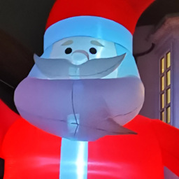 Samuel Alexander Santa with Raised Arm Inflatable Christmas Decoration 20ft - Size: 600 x 250 x 250cm - Red - Wilko - thumbnail 4