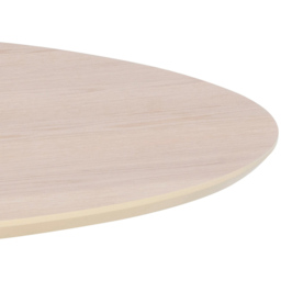 Florence Duncan Round 4 Seater Dining Table White Oak - Furniture To Go - Wilko - thumbnail 6