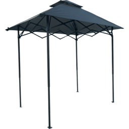 Home Source Verano 2.5 x 1.6m Black Folding BBQ Gazebo - Size: 278 x 255 x 160cm - Wilko - thumbnail 3