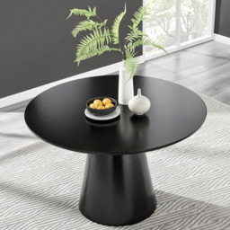 Furniturebox Nova Harley 6 Seater Dining Set Black Gloss and Dark Grey - Wilko - thumbnail 3
