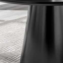 Furniturebox Nova Harley 6 Seater Dining Set Black Gloss and Dark Grey - Wilko - thumbnail 7