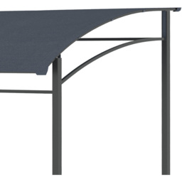 Outsunny 2 x 1.5m Grey Metal Frame BBQ Grill Gazebo with Hooks - Size: 2 x 2m - Wilko - thumbnail 4