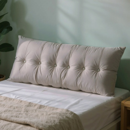 Living and Home Dark Grey Chenille Headboard Pillow 60 x 180cm - Size: 60 x 180 x 18cm - Wilko - thumbnail 3