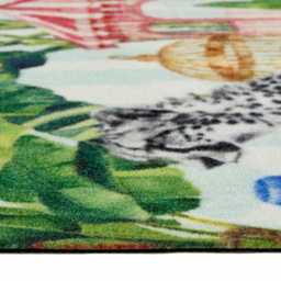 Studio Lux Leopard Rug 67 x 150cm - Size: 67 x 150 x 0.5cm - Multi - Wilko - thumbnail 5