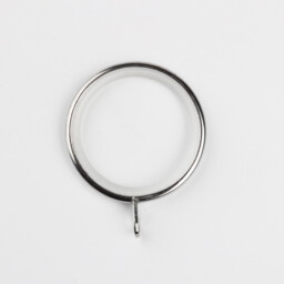 Trends Chrome Metal Curtain Rings 25-28mm - Wilko - thumbnail 6