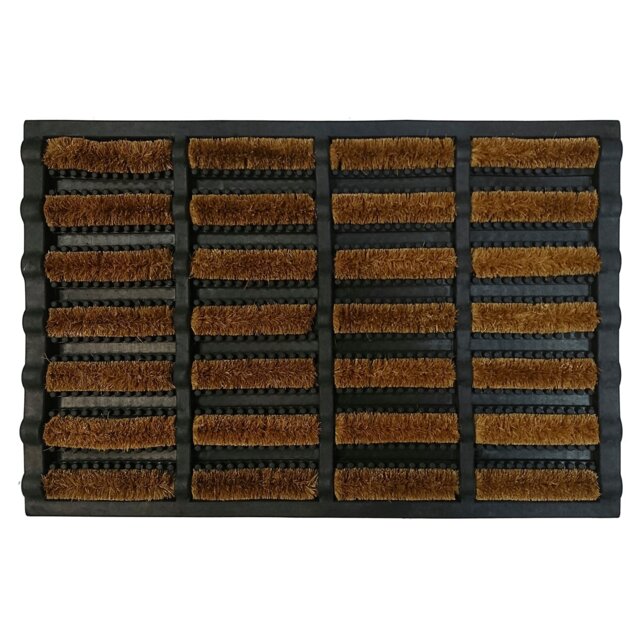 Primeur Brown Door Mat - Wilko - image 1